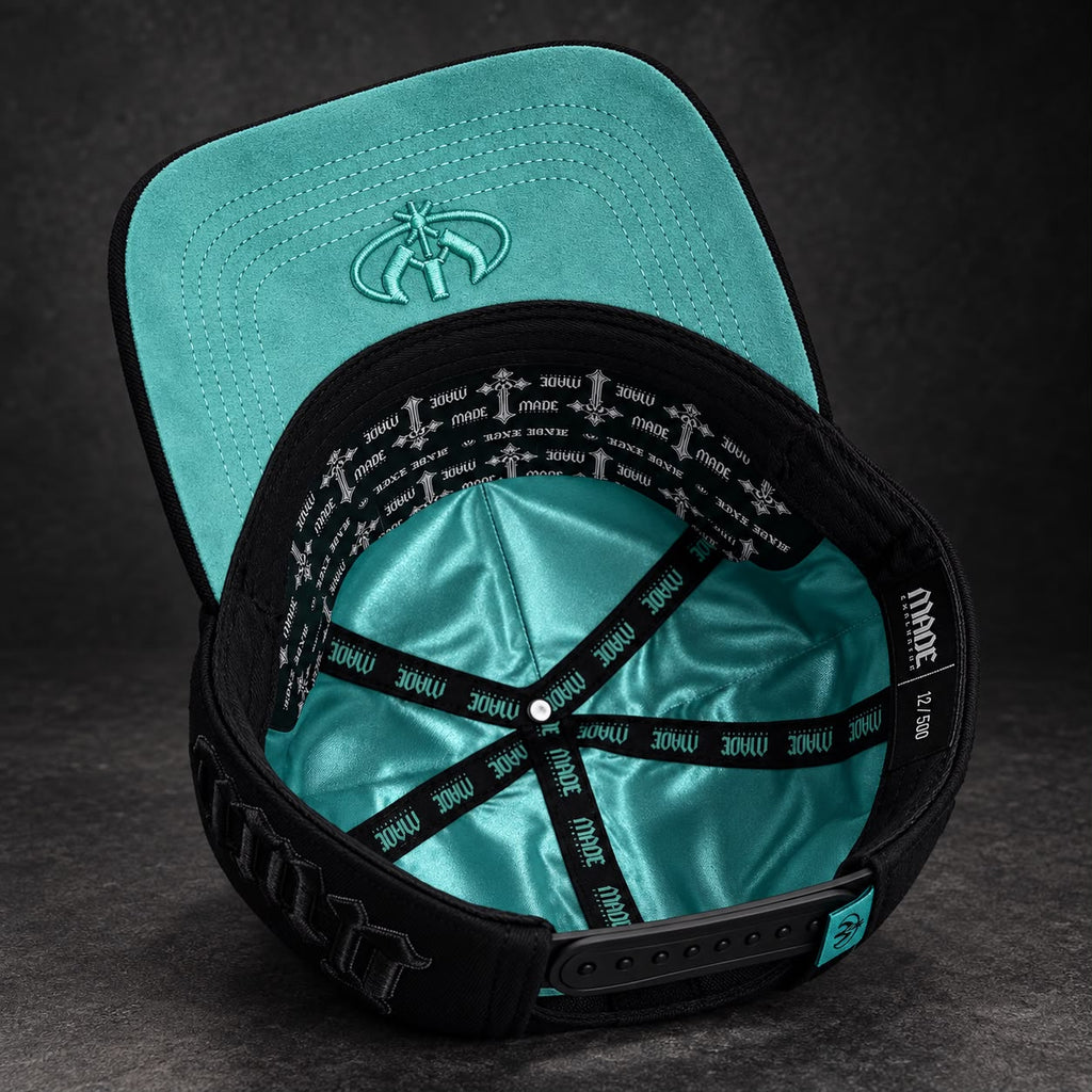 888 / Tiffany hat, underside view