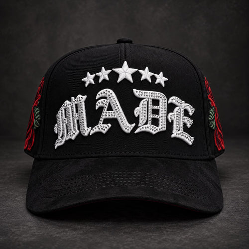 Rose / Blood hat, front view