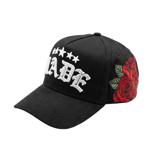 Rose / Blood hat, front view
